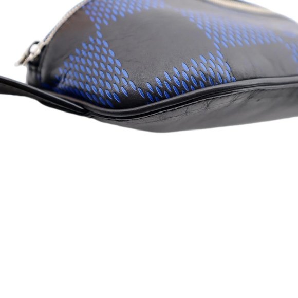 LOUIS VUITTON  Campus Damier Infini Leather Bumbag Navy Blue - Picture 6 of 10